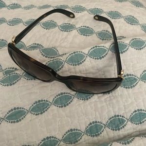 Tiffany and Co sunglasses with diamond butterflies